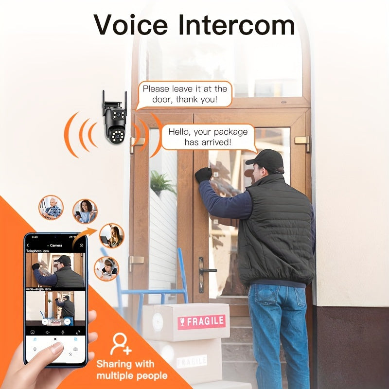 Telecamera di sorveglianza, wireless per casa – vista dettagliata 4