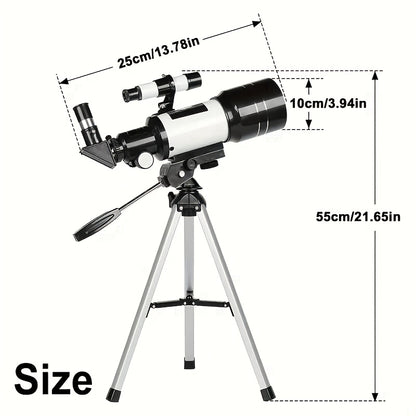 Telescopio astronomico, Blu per viaggio e campeggio – vista dettagliata 10
