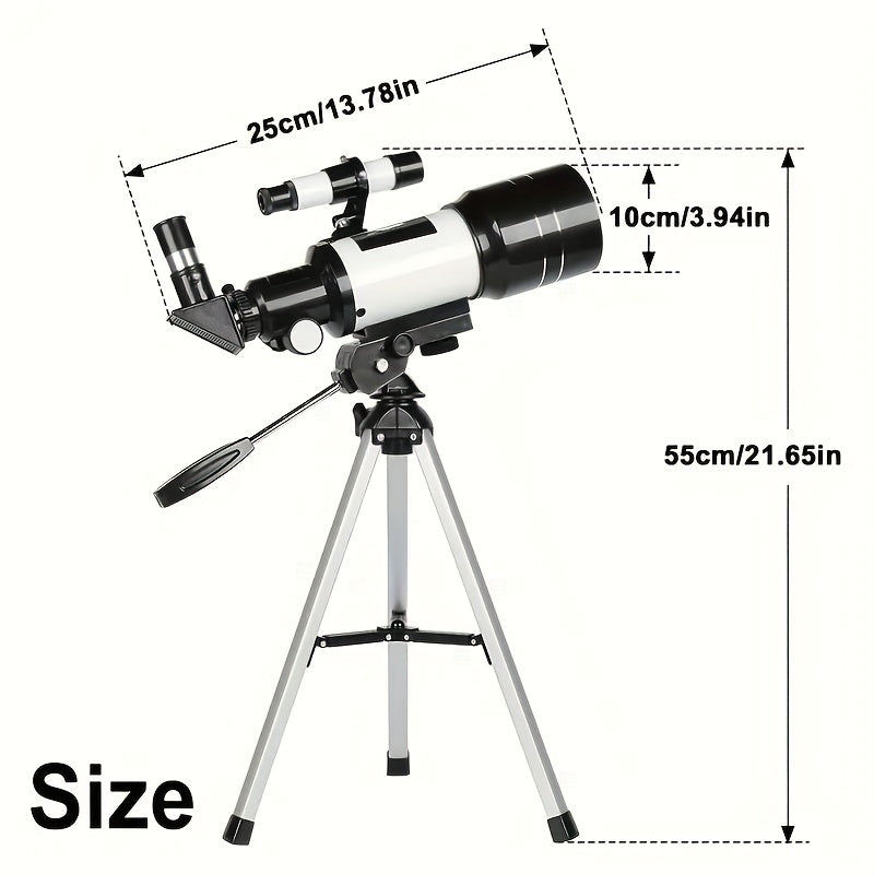 Telescopio astronomico, Viola per campeggio – vista dettagliata 2