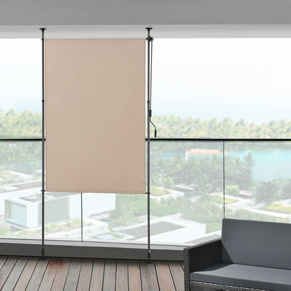 Teloneo Verticale da Balcone Cimarra, Grigio scuro per giardino e terrazza – vista dettagliata 7