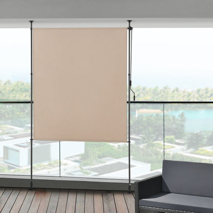 Teloneo Verticale da Balcone Cimarra, Grigio scuro per giardino e terrazza – vista dettagliata 20