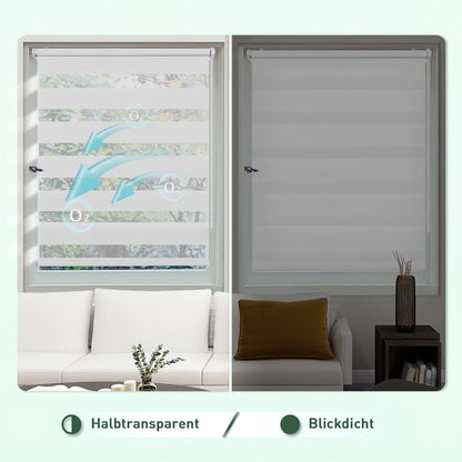 Tenda a rullo, 90 cm per privacy e finestre – vista dettagliata 11