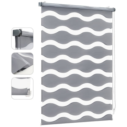 Tenda a rullo, Bianco per finestre e privacy – vista dettagliata 10