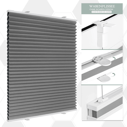 Tenda a rullo, Dimensioni: 45x130cm per finestre e privacy – vista principale