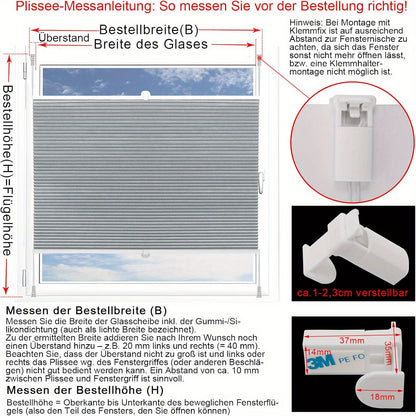 Tenda a rullo, Dimensioni: 45x130cm per finestre e privacy – vista dettagliata 8
