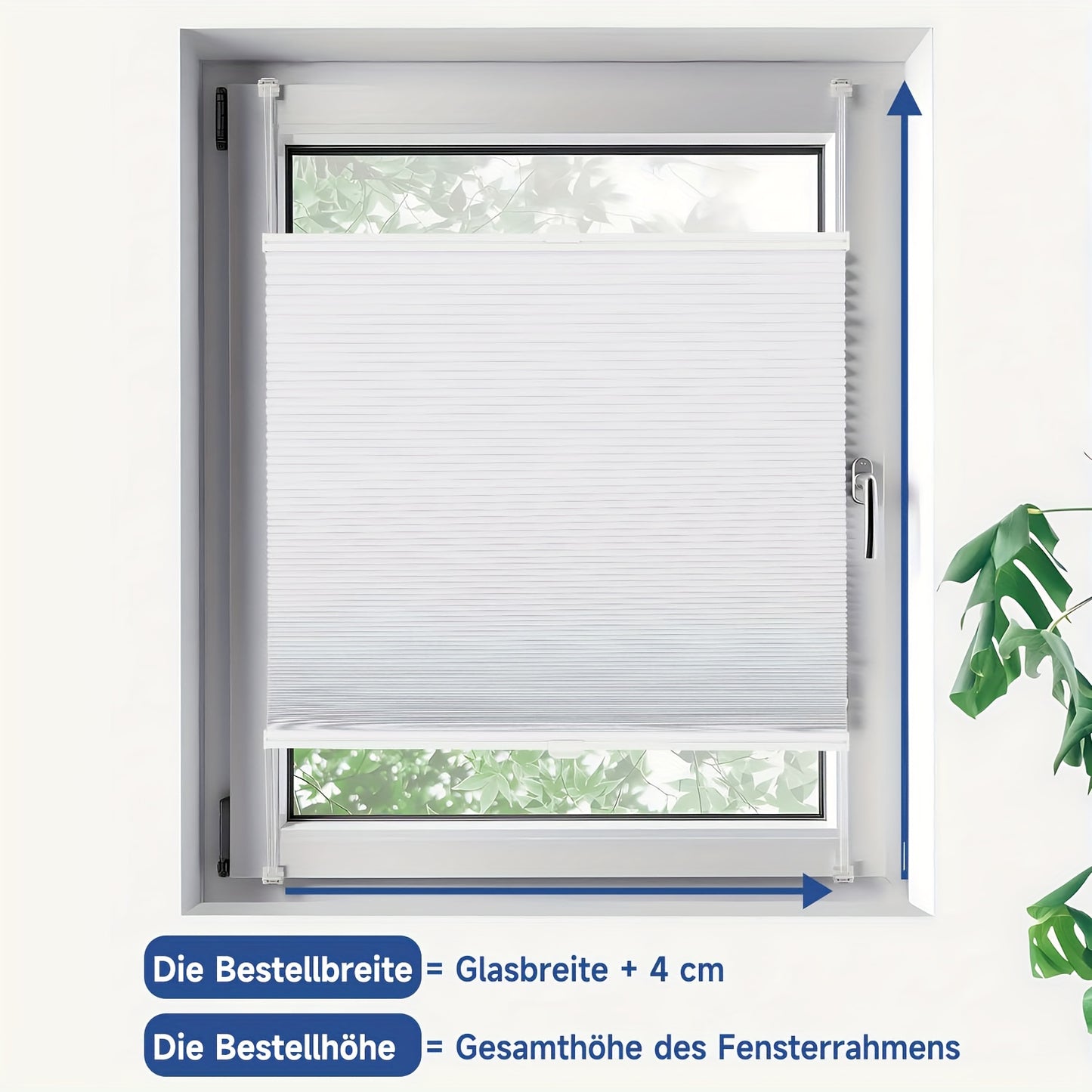 Tenda a rullo, Grigio scuro con texture in tessuto per finestre – vista dettagliata 4