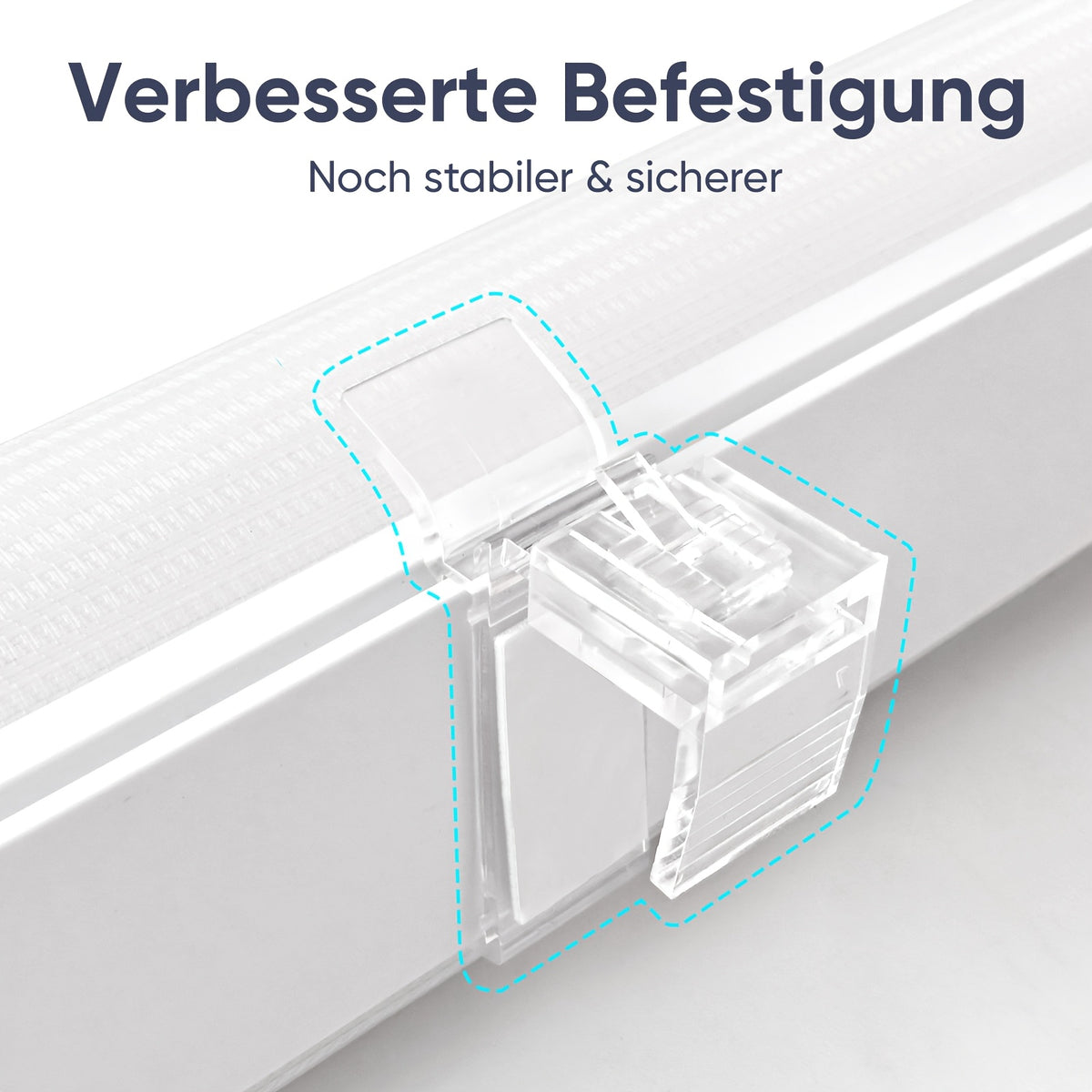 Tenda a rullo, Grigio scuro per privacy – vista dettagliata 10