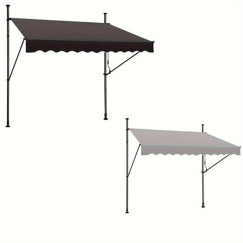 Tenda a serranda, Grigio chiaro per giardino – vista principale