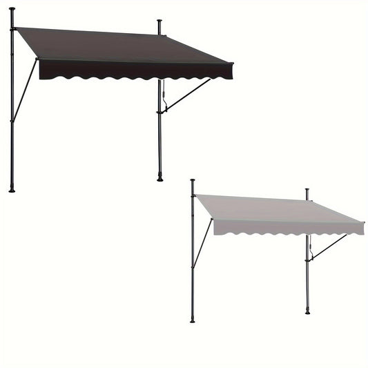 Tenda a serranda, Grigio chiaro per giardino – vista principale