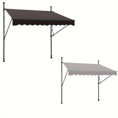 Tenda a serranda, Grigio scuro per terrazza e giardino – vista principale