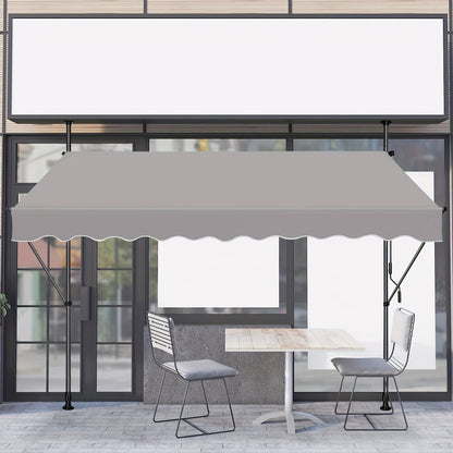 Tenda a serranda, Grigio scuro per terrazza e giardino – vista dettagliata 4