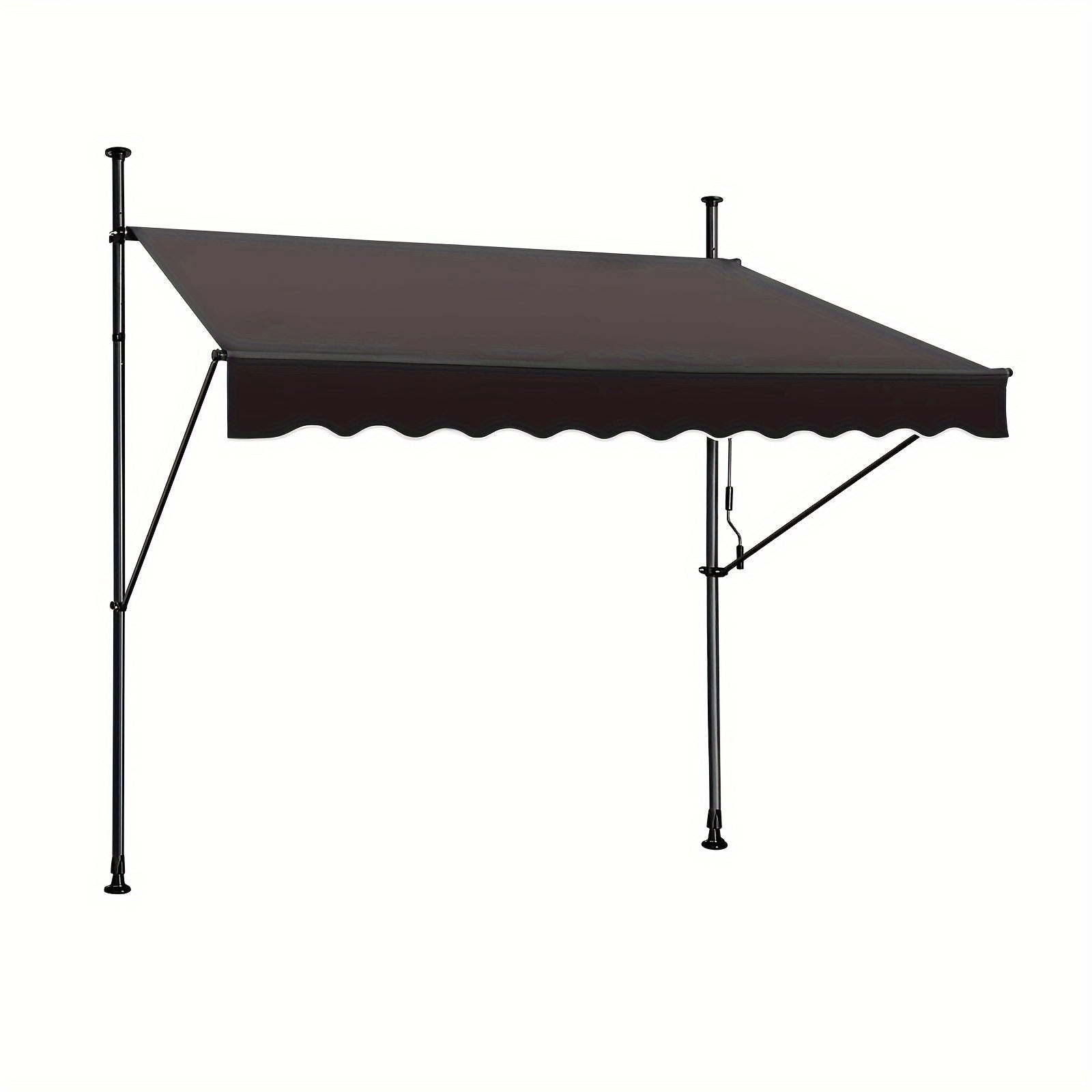 Tenda a serranda, Grigio scuro per terrazza e giardino – vista dettagliata 7