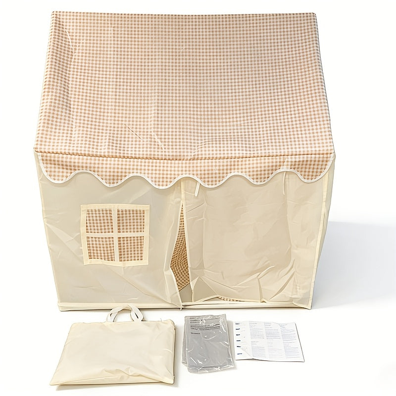 Tenda da gioco, Cappello (senza luci) per bambini con finestra - Castello e esterni – vista dettagliata 7