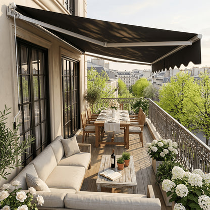 Tenda da sole per balcone e giardino – vista dettagliata 6