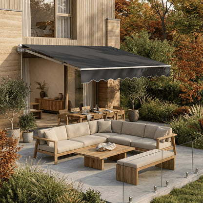 Tenda da sole per balcone e giardino – vista dettagliata 7