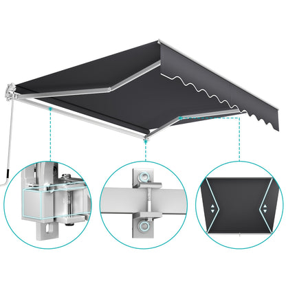 Tenda da sole per giardino – vista dettagliata 10