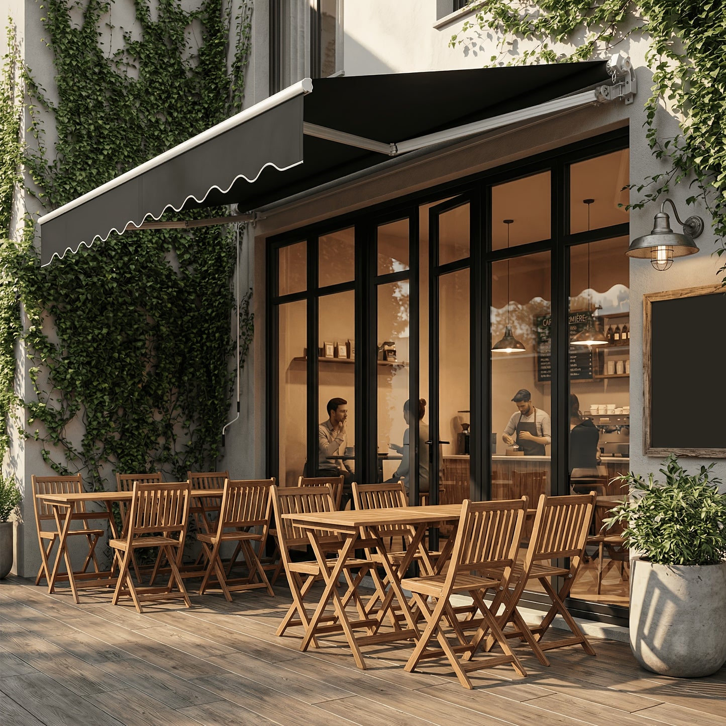 Tenda da sole per giardino – vista dettagliata 13