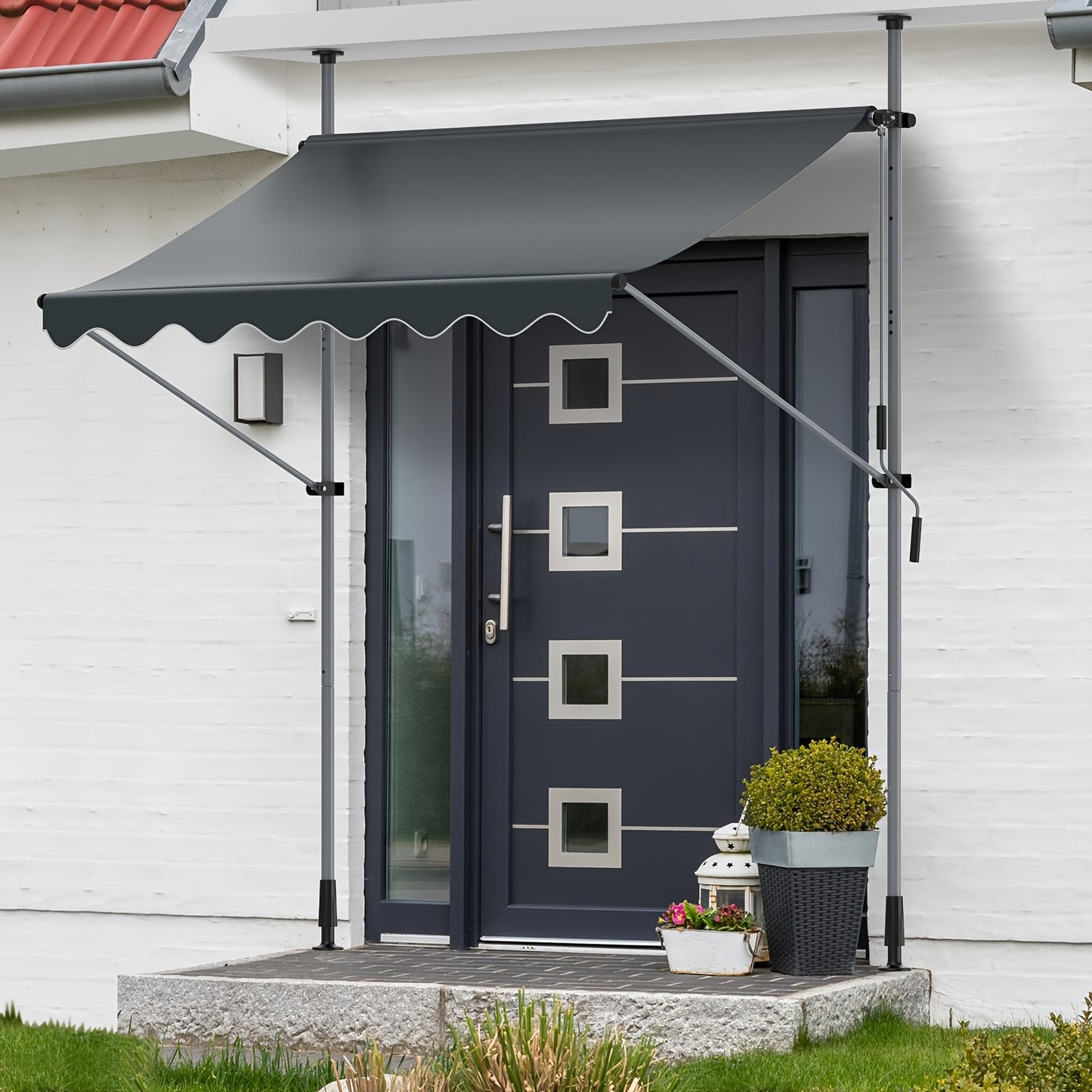 Tenda da sole, regolabile per giardino e balcone – vista dettagliata 6