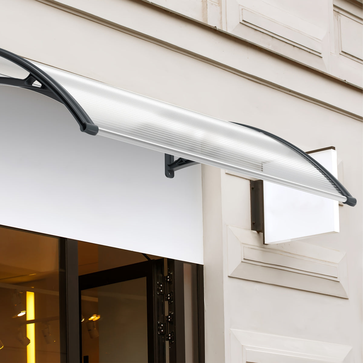 Tenda per Porta d'Ingresso, Dimensioni: 300×100cm per veicolo e viaggio – vista dettagliata 8