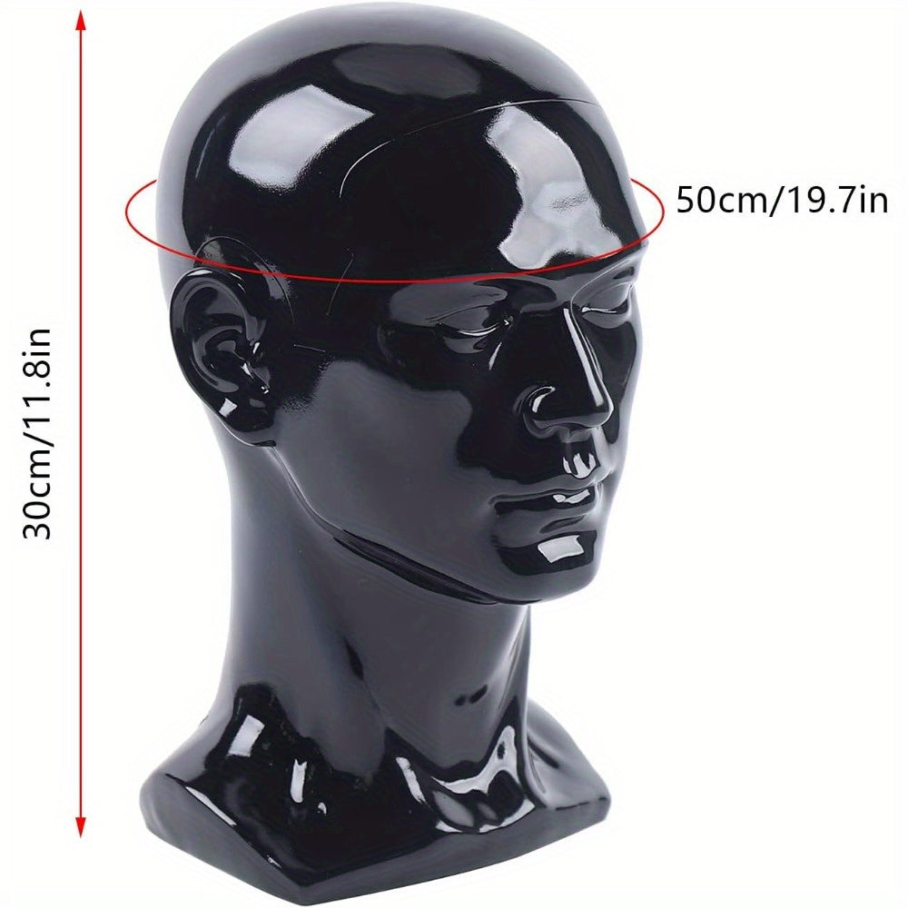 Testa in PVC, 50 cm per manichino e esporre per parrucche – vista dettagliata 4