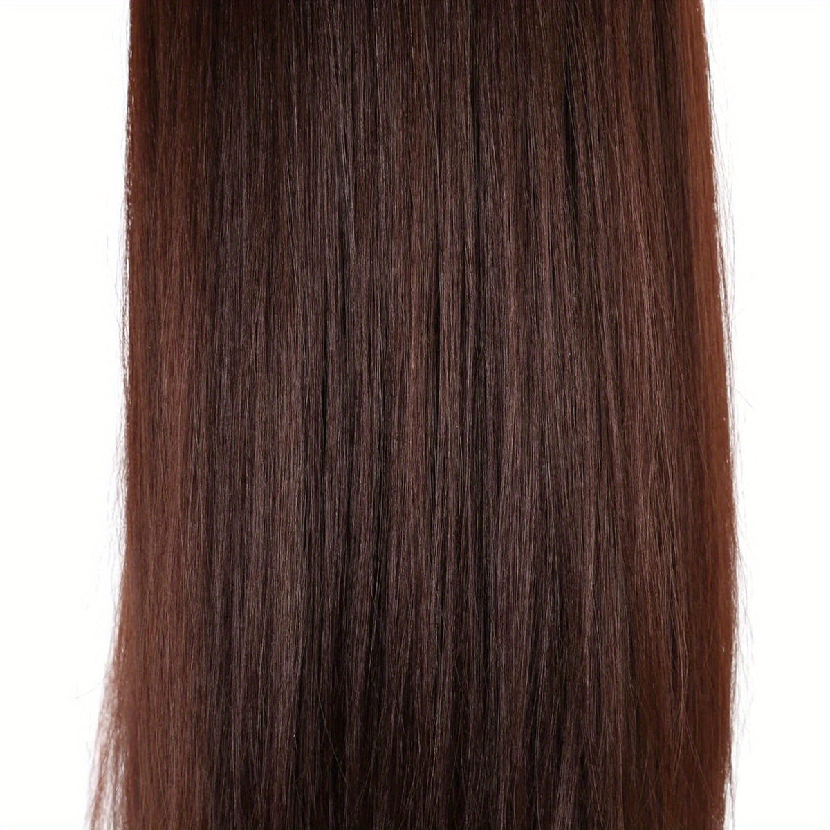 Testa per allenamento parrucchiere, testa da pratica 24" capelli sintetici per officina e fai da te – vista dettagliata 6
