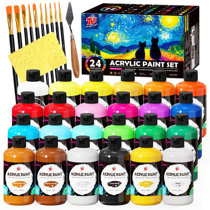 The Best Crafts Set, 250 ml per ciascuno e uso artistico professionale – vista principale