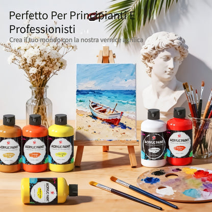 The Best Crafts Set, 250 ml per ciascuno e uso artistico professionale – vista dettagliata 2