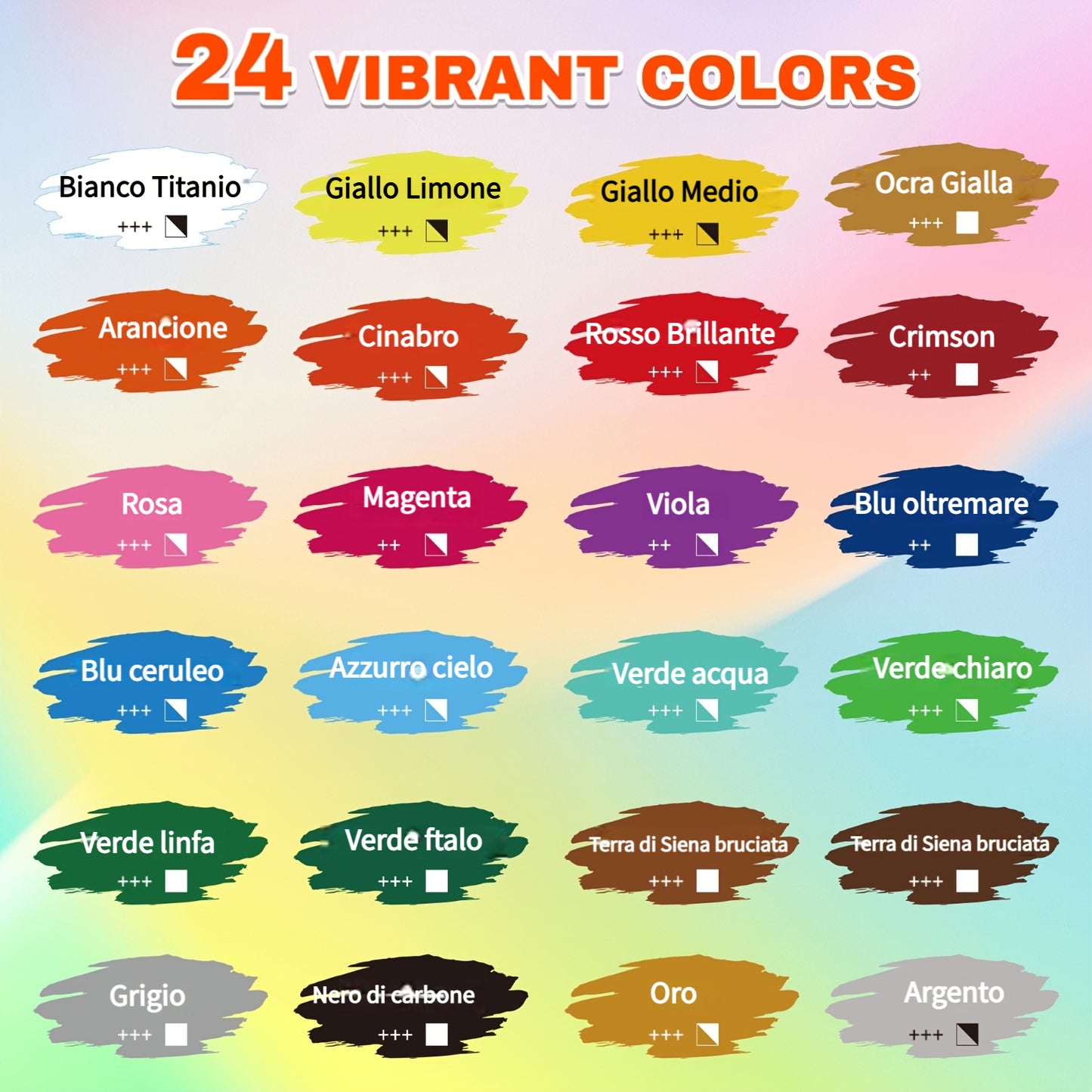 The Best Crafts Set, 250 ml per ciascuno e uso artistico professionale – vista dettagliata 3