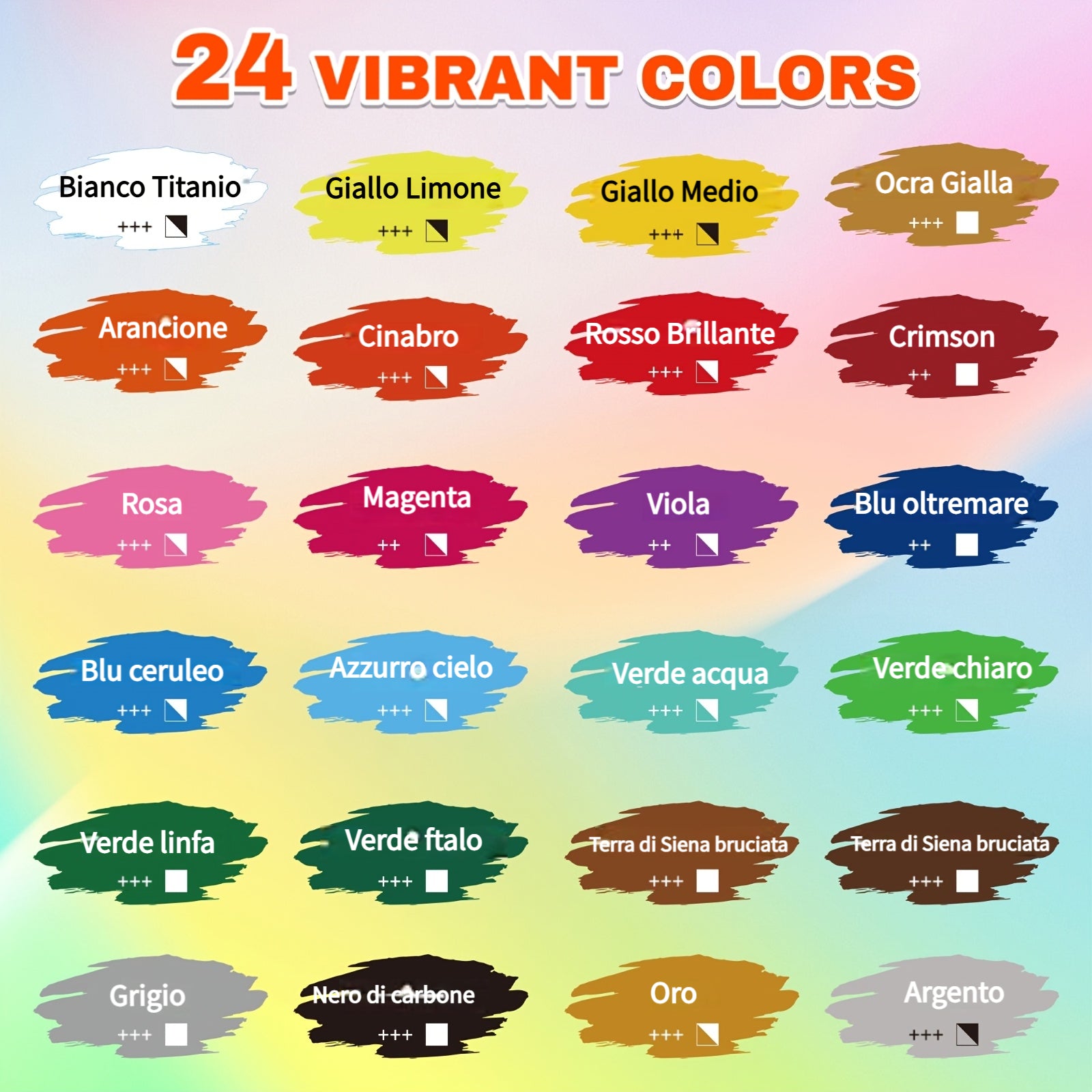 The Best Crafts Set, 250 ml per ciascuno e uso artistico professionale – vista dettagliata 3