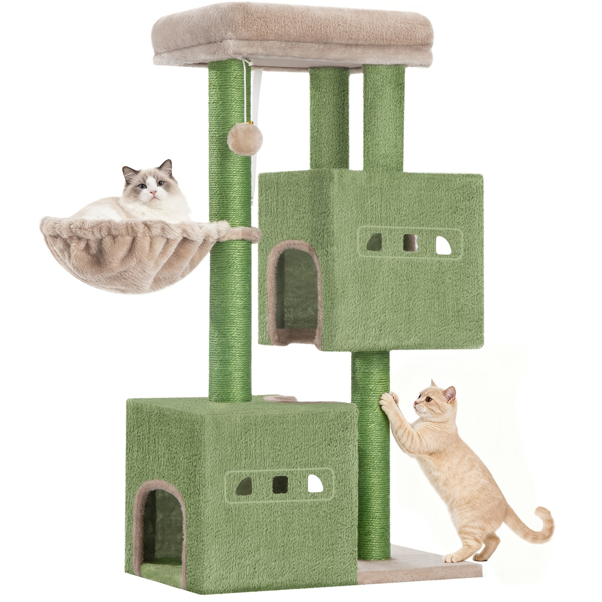 Tiragraffi per gatti, 98 cm per gatti e sdraiarsi – vista dettagliata 6