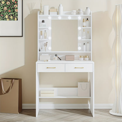 Toeletta, legno per camera da letto e letto – vista dettagliata 8