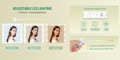 Toilette, illuminazione LED per Gioielli e uso quotidiano – vista dettagliata 10