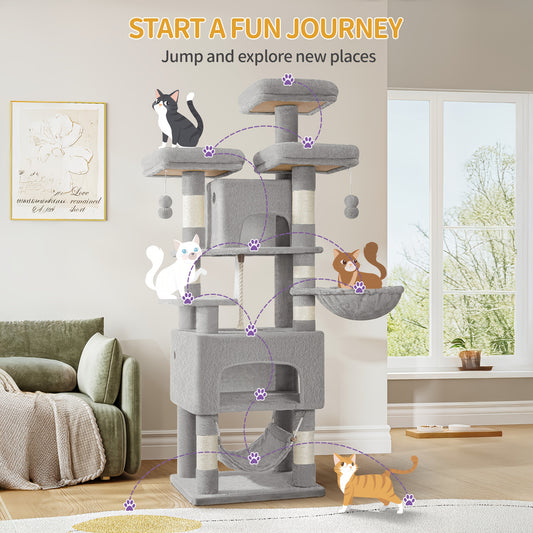 Torre Alta, 176 cm per Gatti e Graffiare – vista principale