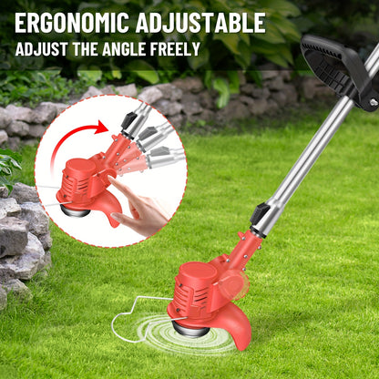Tosaerba a batteria senza fili, Trimmer+2x Batteria-3 Piegato per giardino e terrazza – vista dettagliata 13