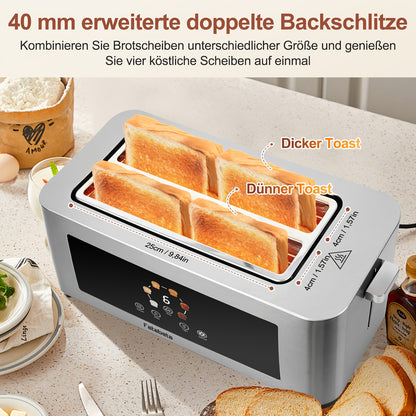 Tostapane per pane, rimovibile per pane 1400W e toast – vista dettagliata 7