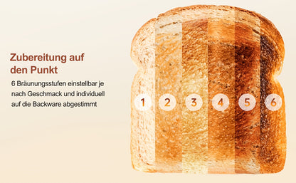 Tostapane per pane, rimovibile per pane 1400W e toast – vista dettagliata 14