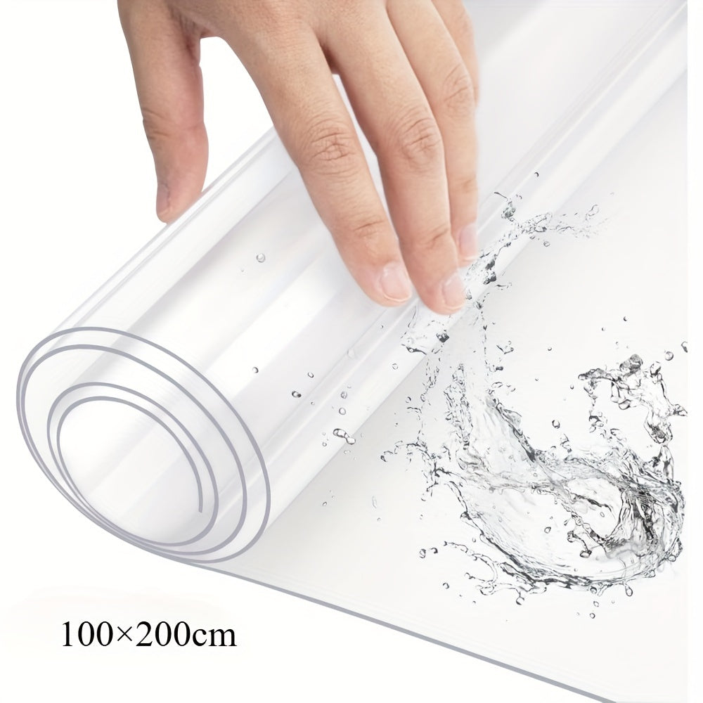 Tovaglia, Trasparente, 90x160cm per cucina – vista dettagliata 17