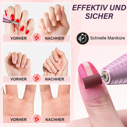 Trapano portatile, Rosa per manicure e pedicure – vista dettagliata 7