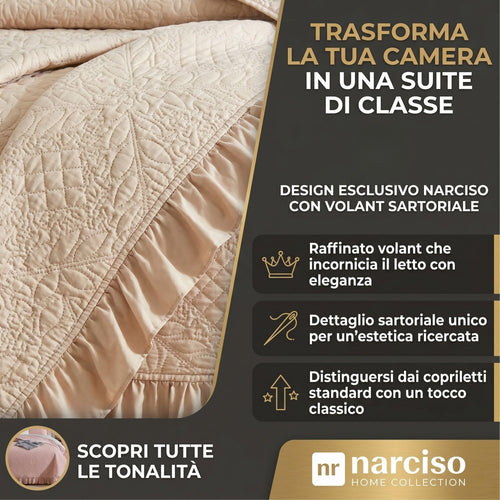 Trapuntino Matrimoniale, Cipria per la Mezza Stagione e uso quotidiano – vista principale