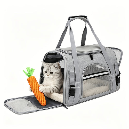 Trasportino Portatile, Grigio per campeggio e viaggio – vista principale