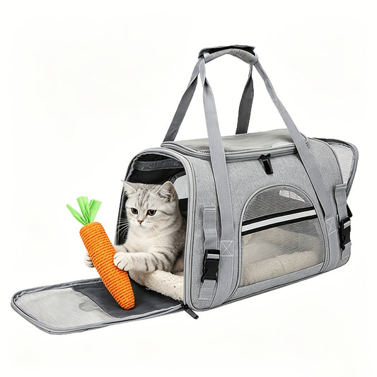 Trasportino Portatile, Grigio per campeggio e viaggio – vista principale