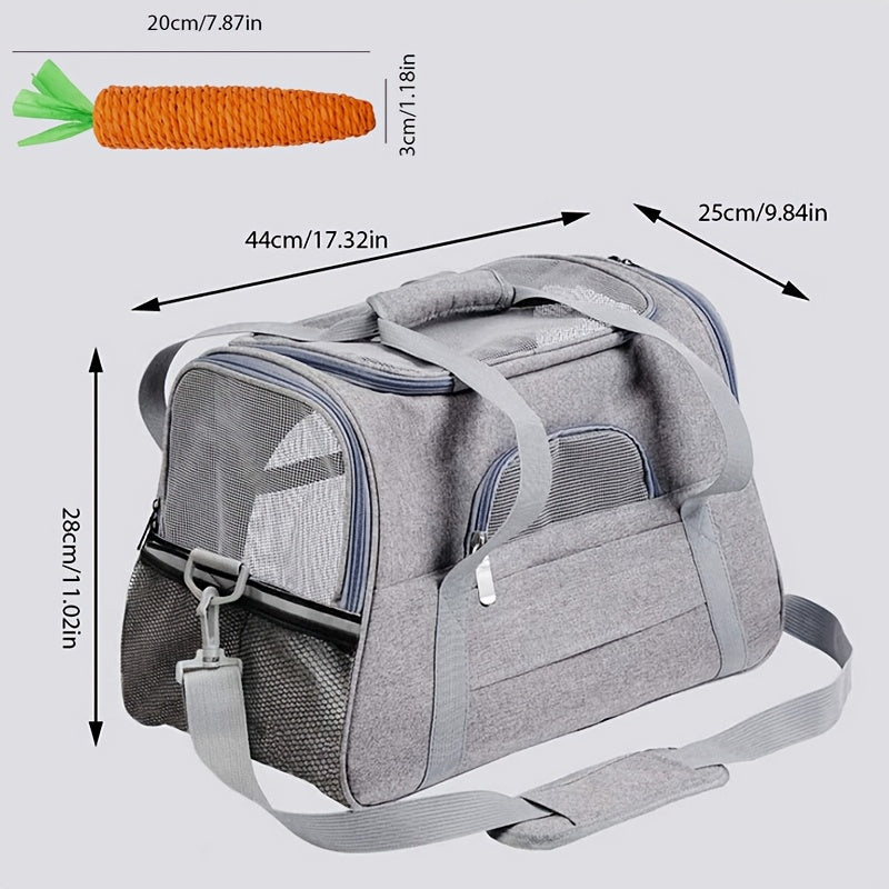 Trasportino Portatile, Grigio per campeggio e viaggio – vista dettagliata 4