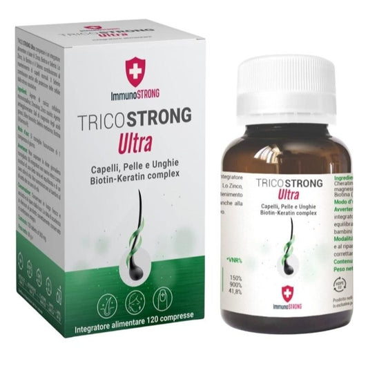TricoSTRONG Ultra, Biotina per Capelli Uomo – vista principale