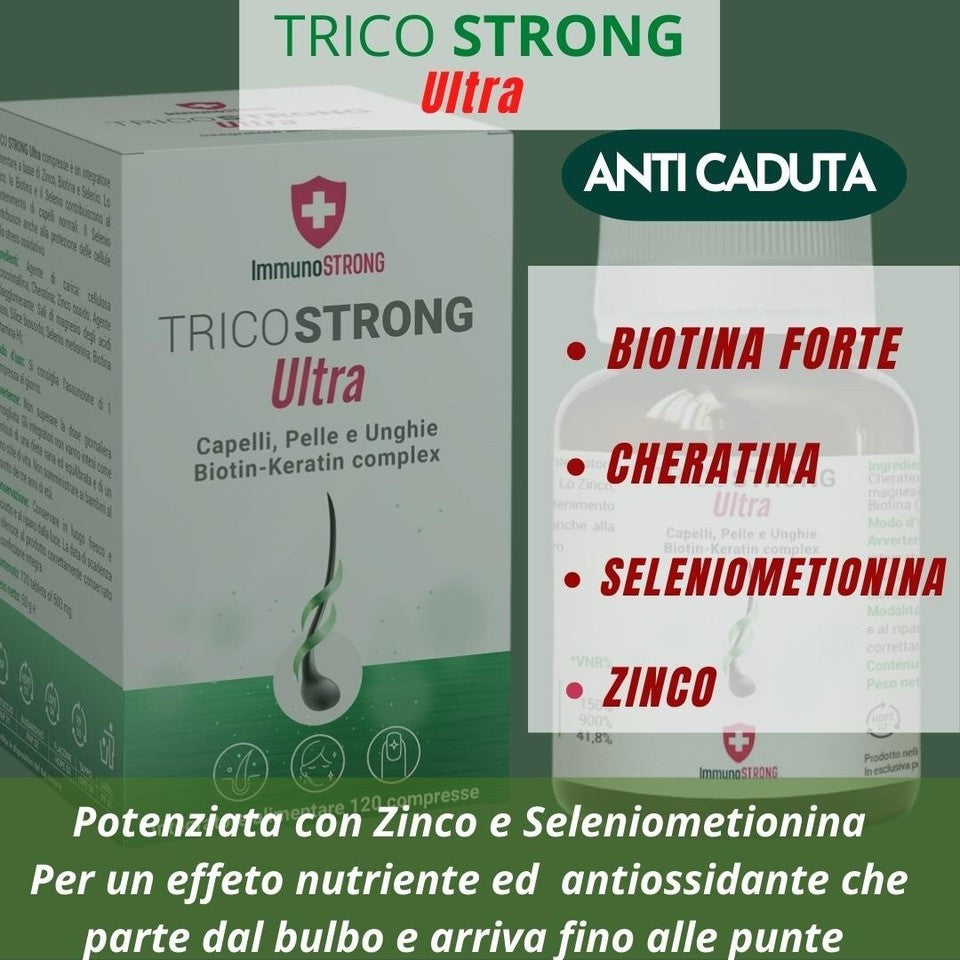 TricoSTRONG Ultra, Biotina per Donna e Capelli Uomo – vista dettagliata 2