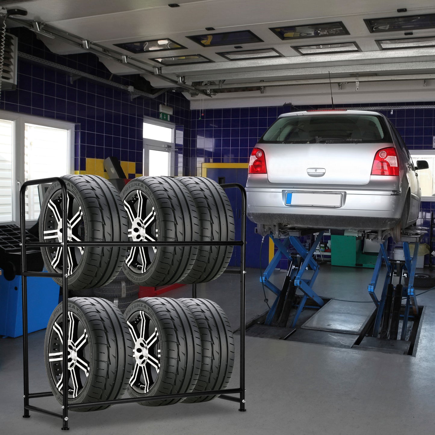 Tubi per carriola, regolabile per officina e fai da te – vista dettagliata 7