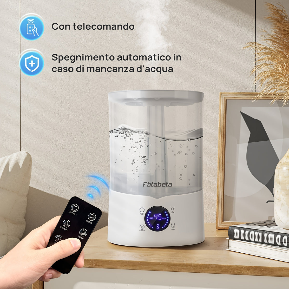 Umidificatore, 4L per camera da letto e letto – vista dettagliata 7
