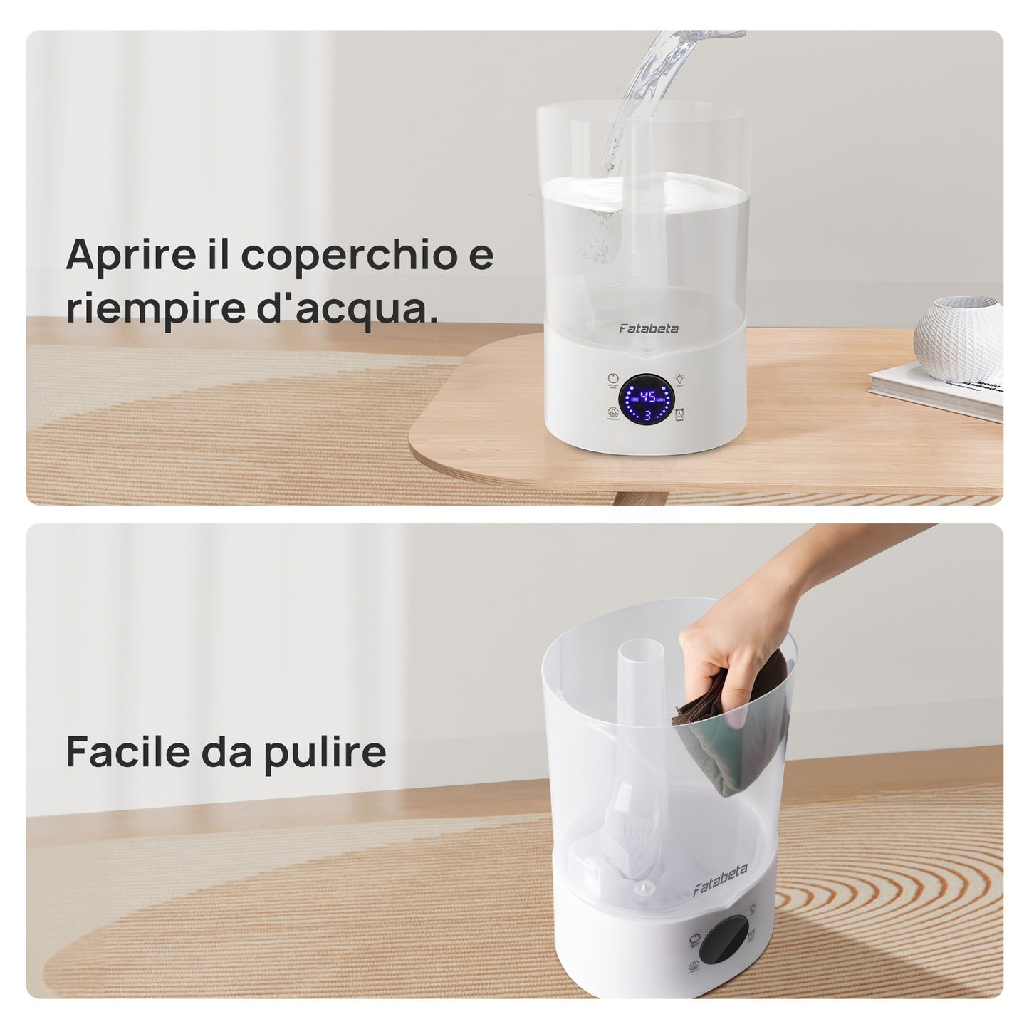 Umidificatore, 4L per camera da letto e letto – vista dettagliata 8