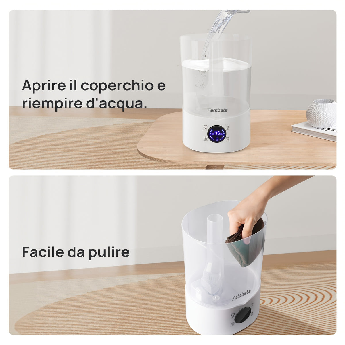Umidificatore, 4L per camera da letto e letto – vista dettagliata 8