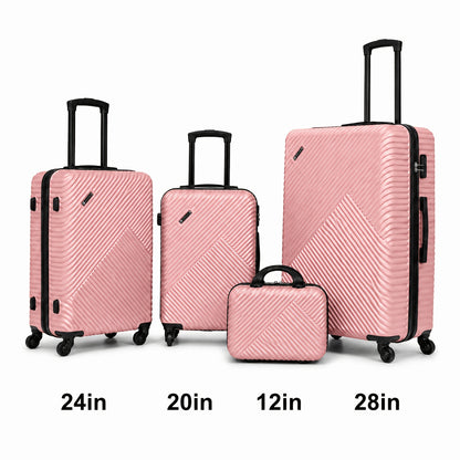 Valigia da viaggio, 3 pezzi (20+24+28) pollici per tempo libero e viaggi – vista dettagliata 10