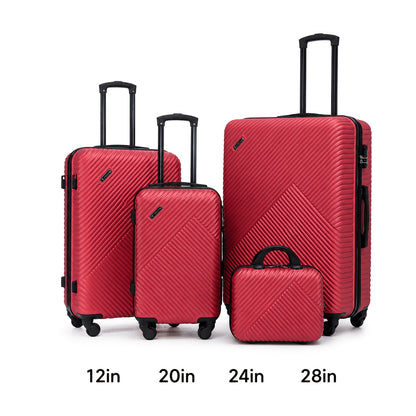 Valigia da viaggio, 3 pezzi (20+24+28) pollici per tempo libero e viaggi – vista dettagliata 66